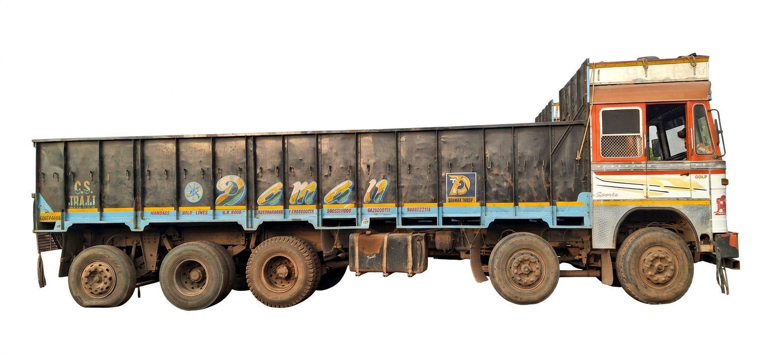 14 Wheeler Truck